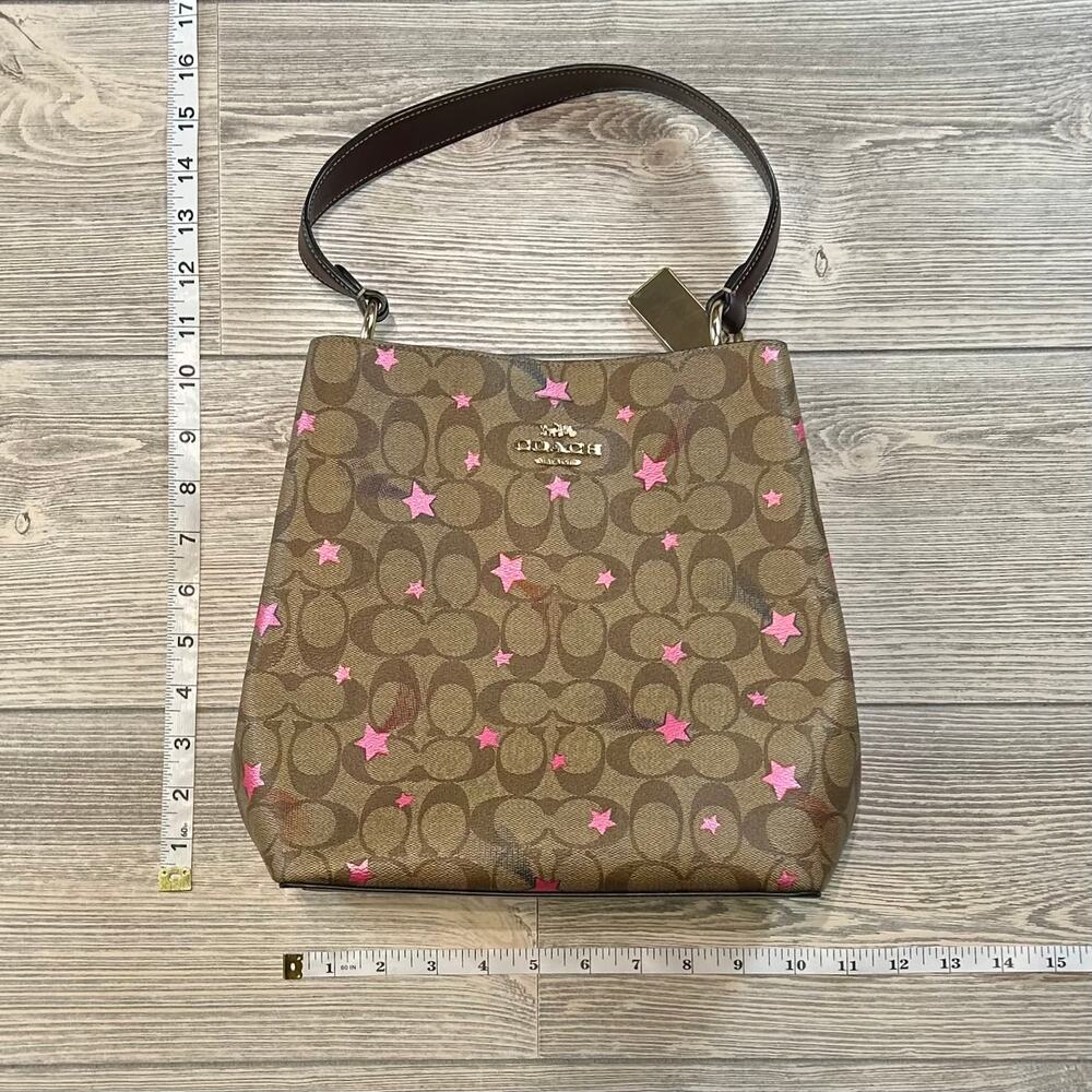 Coach Small Town Disco Star Bucket Bag & Wallet Set - Leather - Picture 8 of 8